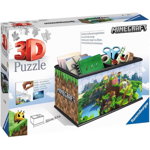 Ravensburger Puzzle 216 piese Cutie Minecraft 3D
