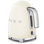 Fierbator Smeg KLF03CREU, 2400W, 1,7 L, Crem, Smeg