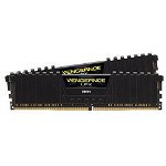 Memorie RAM Corsair Vengeance LPX Black, DIMM, DDR4, 32GB (2x16GB), CL15, 3200MHz