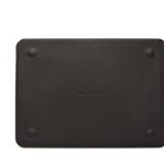 Husa laptop Decoded Leather Frame Sleeve compatibila cu Macbook Air / Pro 13 inch Black, Decoded