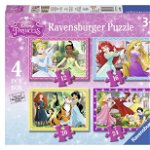 Puzzle printesele Disney 12/16/20/24 piese Ravensburger, Ravensburger