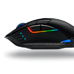 Mouse Gaming Wireless CR DARK CORE SE