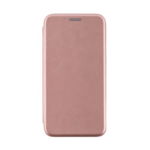 Husa Flip Carte Cu Magnet Lux Upzz Compatibila Cu Samsung Galaxy M53 5G, Piele Ecologica, Rose Gold, Upzz