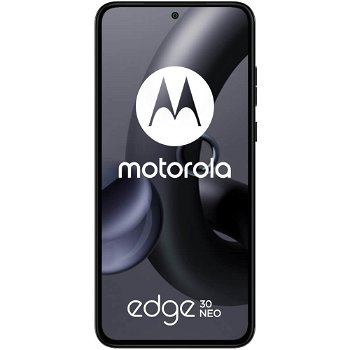 Telefon Mobil Motorola Edge 30 Neo, Procesor Qualcomm SM6375 Snapdragon 695 5G, P-OLED Capacitive touchscreen 6.28inch, 8GB RAM, 128GB Flash, Camera Duala 64+13MP, Wi-Fi, 5G, Dual Sim, Android (Negru), Motorola