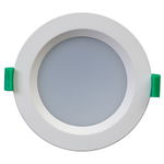 Panou LED incastrabil dimabil TRIAC, rotund, 10W, 3 temperaturi de culoare la alegere, IP44, Ultralux