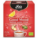 Ceai Bio Buna dispozitie 21.6 gr (12 plicuri), Yogi Tea