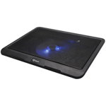 Cooler Laptop Sbox CP-19, Max. 15.6", Flux de Aer 47 CFM, Reglabil pe Inaltime, 21dB, Negru