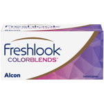 Freshlook Colorblends Green cu dioptrie 2 lentile/cutie, Freshlook