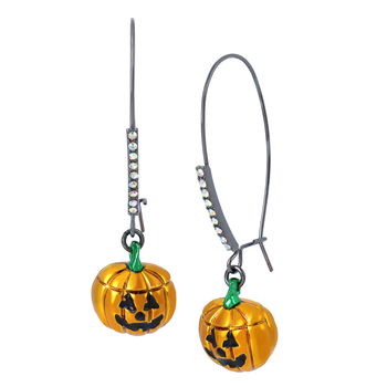 Bijuterii Femei Betsey Johnson Pumpkin Dangle Earrings Orange