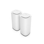 Set 2 routere, Linksys Velop Pro 7, alb, 95x95x221mm