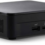 Mini PC Asus NUC 12 Pro NUC12WSKv7 cu procesor Intel® Core™ i7-1270P pana la 4.80 GHz, fara RAM, fara stocare, Intel® Iris® Xe Graphics eligible, No OS, EU cord, Black