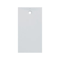 Cadita de dus rectangulara Geberit Olona alb 90x70 cm