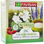 Ceai pentru Protectia Inimii si Insomnie Nutrisan INC 50g, FAVISAN