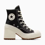 Converse tenisi Chuck 70 De Luxe Heel femei, culoarea negru, A05347C, Converse