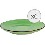 SET 6 FARFURII DESERT, CERAMICA 19 CM, G, HEINNER