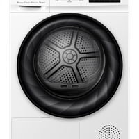 Uscator de rufe Heinner HHPD-H90FRA++, Pompa de caldura, 9 kg, 15 programe, Clasa D, Display LED, Power AirFlow, Alb, Heinner
