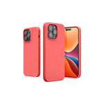 Husa Kwmobile pentru Apple iPhone 14 Pro Max, Silicon, Coral, 59074.103