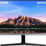 Monitor LED Samsung U28R554UQU 28 4ms 4K Negru/Gri