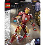 LEGO® Super Heroes DC: Figurina Iron Man 76206, 381 piese, Multicolor, LEGO