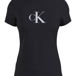 CALVIN KLEIN JEANS, Tricou slim fit cu imprimeu logo, Kaki