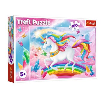 Puzzle Trefl lumea de cristal a unicornilor