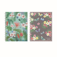 Caiet cu spira dubla A6, 100 file, 70g/mp, matematica, Ladilike Herlitz, Herlitz