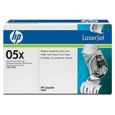 Toner, HP, CE505XC, Negru