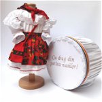 Set Traditional Botez - Costumas fetita Cutie trusou, Magazin Traditional