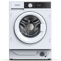 Masina de spalat rufe incorporabila Heinner HWM-BI914IVA+++, 9 kg, 1400 RPM, Clasa A, Display LED, 15 programe, Alb