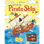 Carte cu jucarie cu pirati - Wind-up pirate ship, Usborne