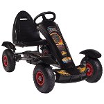 Kart cu pedale Kidscare F618 Air negru , Kidscare