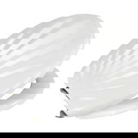 Capac de toaleta cu sistem automat de coborare, Wenko, Shell, 38 x 46 cm, duroplast, alb, Wenko