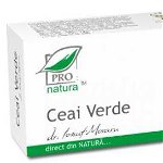 Ceai Verde 30cps - Pro Natura, Medica - Pro Natura