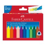 Creioane cerate, 12 culori, Faber-Castell, Faber Castell