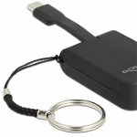 Adaptor USB-C la HDMI (DP Alt Mode) 4K 30 Hz T-M pentru breloc, Delock 63942