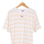 Imbracaminte Femei PUMA Summer Stripes T-Shirt Cloud Pink