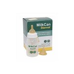 Milk Can Lapte praf pentru caini si pisici 400g + biberon, Stanvet