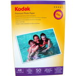 Hartie foto Kodak Premium Glossy 4R, 200 g/mp, 50 coli/pachet, Kodak