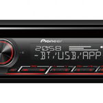 CD player auto Pioneer DEH-S420BT, 1DIN, Bluetooth, Spotify, 4x50W, USB, compatibil dispozitiv Apple/Android, Pioneer ARC App