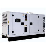 Generator de curent trifazat cu motor diesel HYUNDAI 48kw/53kw 60kva/66kva 380v, HYUNDAI