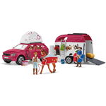 Jucarie Horse Club 42535 Horse Adventure w. Car & Trailer, Schleich