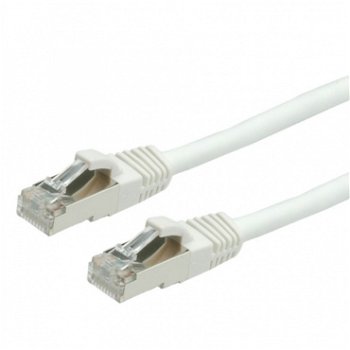 Cablu retea Value S-FTP cat 6 LSOH 7m Alb 21.99.1276-50