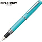 Stilou Platinum, Procyon, Turquoise Blue, penita F, Platinum