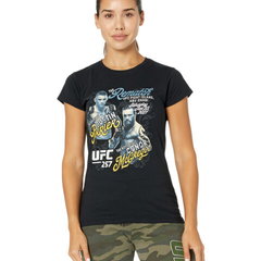 Imbracaminte Femei UFC Poirier vs McGregor Main Event T-Shirt Black, UFC