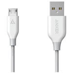 Cablu Micro USB Anker PowerLine 1 metru Alb