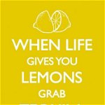 Felicitare - When life gives you lemons grab tequila & salt