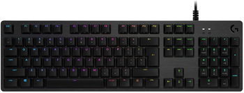 Tastatură gaming Logitech - G512 Carbon, GX Blue Clicky, neagră
