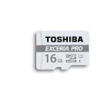 Card memorie Toshiba Exceria Pro Micro SDHC 16GB UHS-I U3 + Adaptor SD