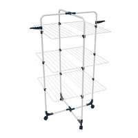 Uscator de rufe Grigio, 30 m, plastic/metal, ajustabil, Gri, General