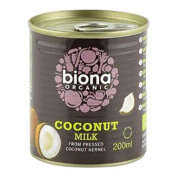 Bautura din cocos Biona, bio, 200 ml, Biona
